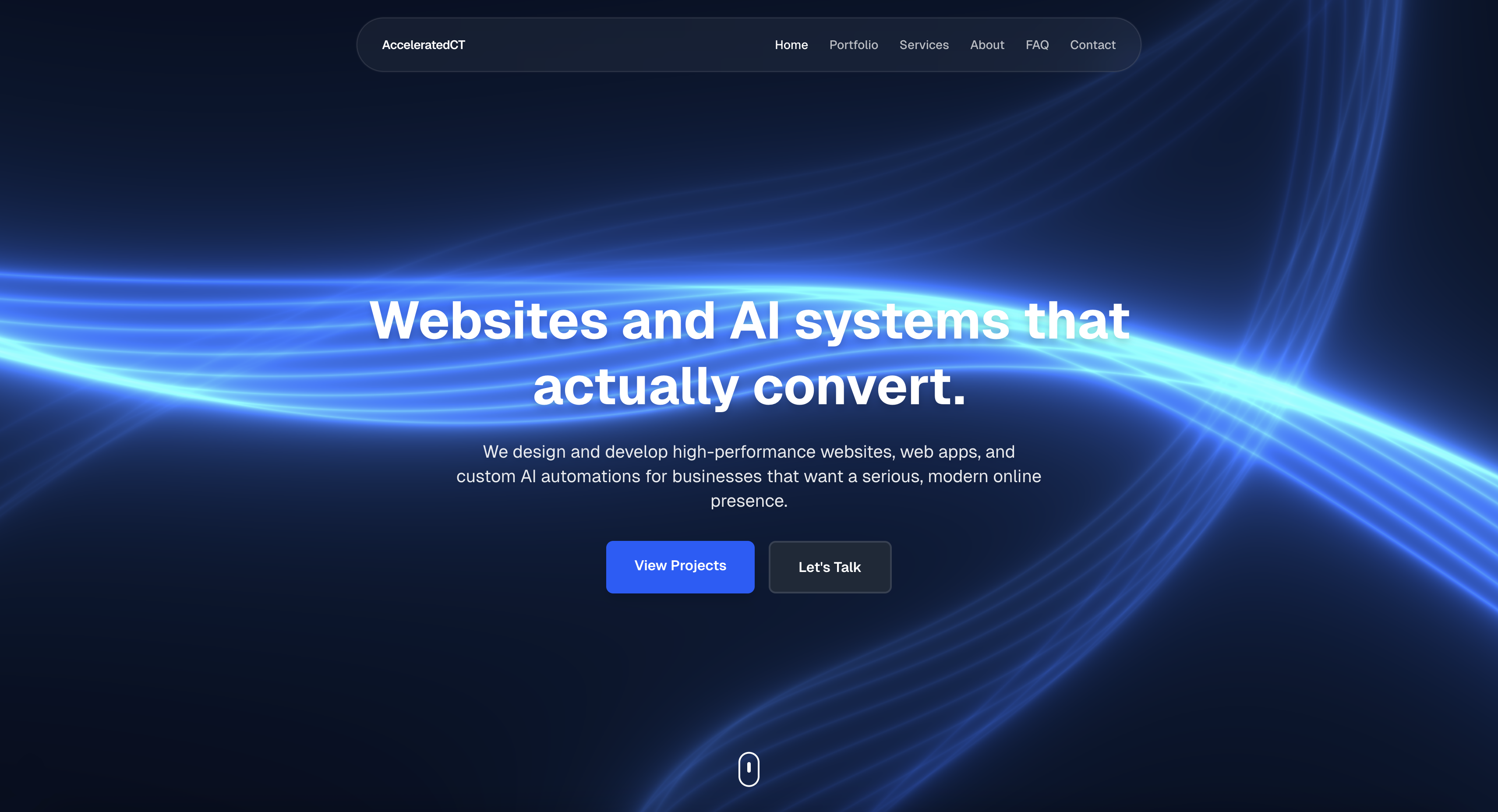 AcceleratedCT
Portfolio Website