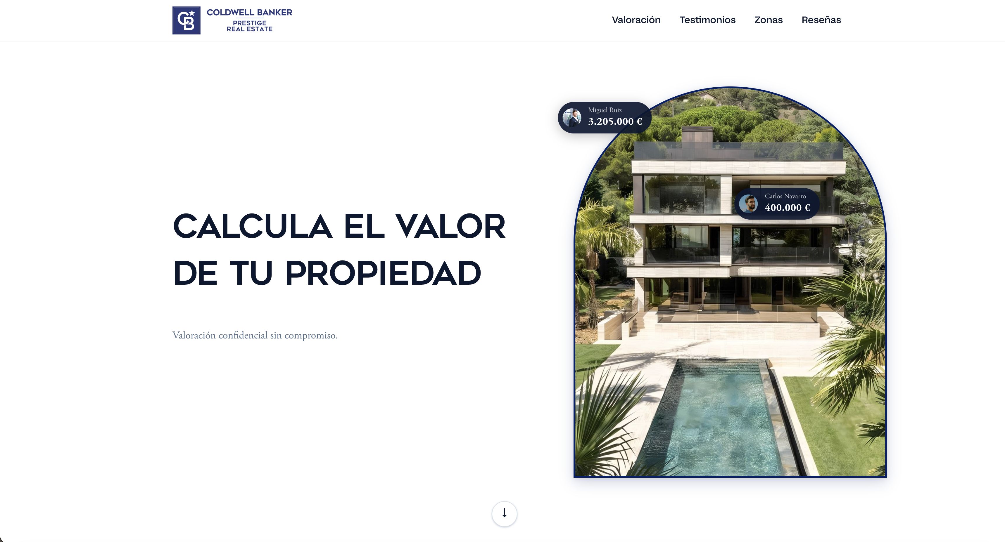 Calculadora Prestige
Real Estate Valuation