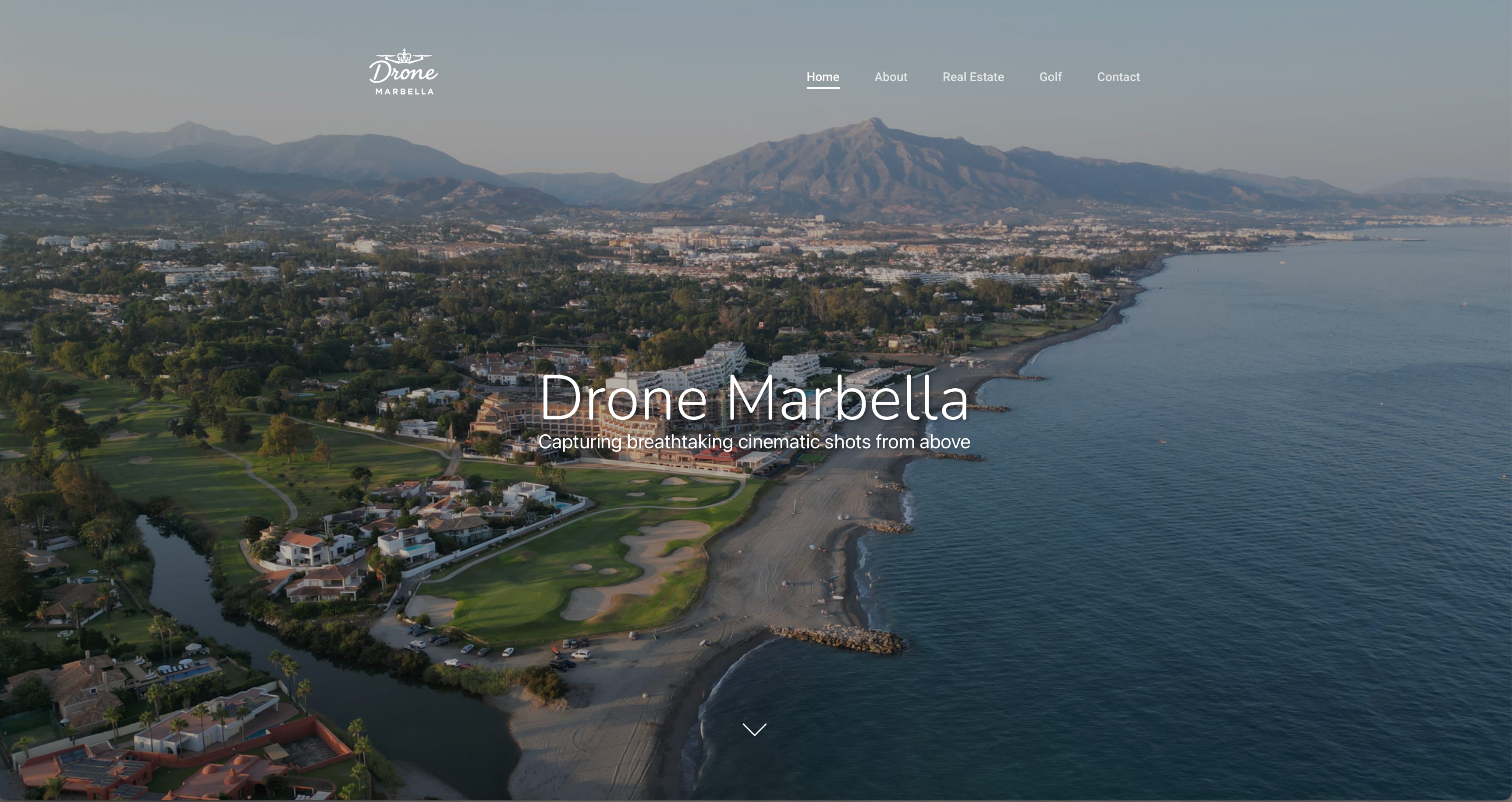 Aerial Videography Website
Drone Marbella