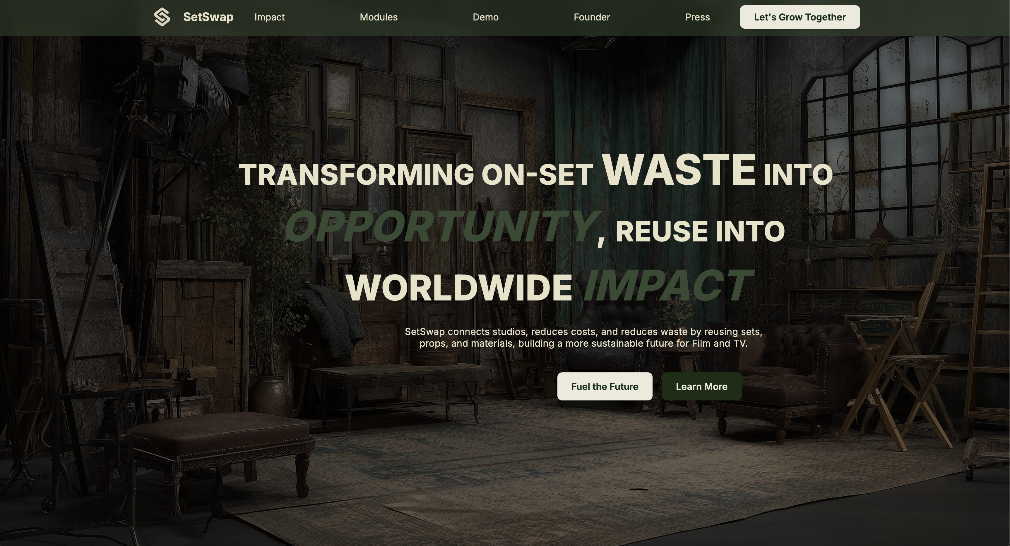 SetSwap
Landing Page + Functional Demo